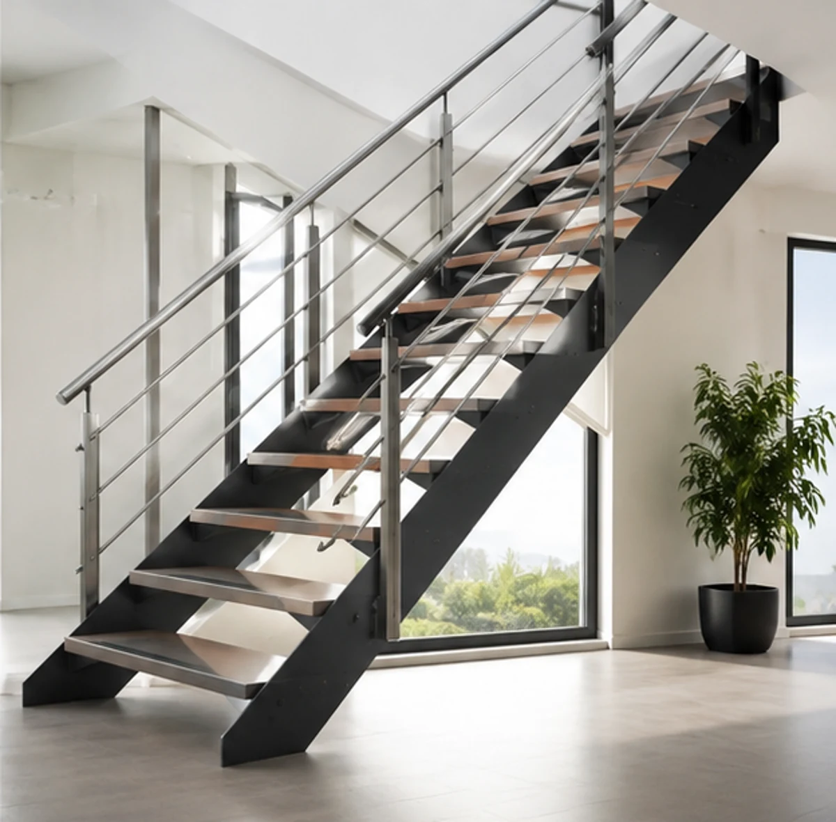 Stahltreppe